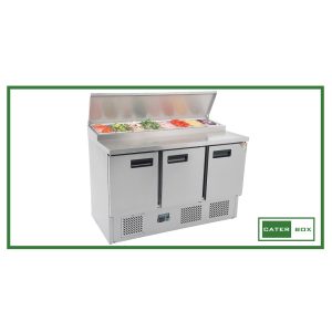 PCF1365E 3 Door Refrigerated Prep Counter