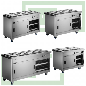 Panther Hot Cupboards with Bain-marie Top P6BX
