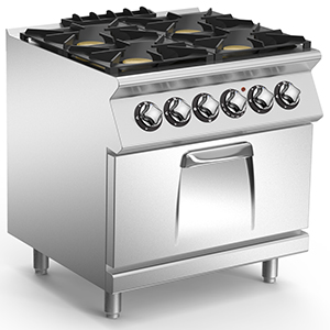 Mareno 4 Burner Gas Cooker with Fan Assisted Electric Oven NC7FEV8G24Assisted Electric Oven NC7FEV8G24