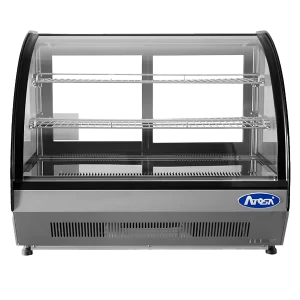 ATOSA WSY125L CURVED GLASS COUNTER TOP DISPLAY CHILLER