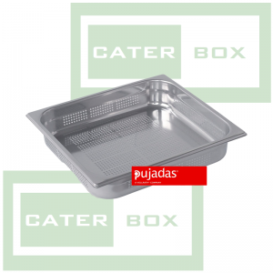 Pujadas 2/3 Stainless Steel Gastronorm perforated containers