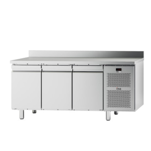ILSA 3 Door Gastronorm Counter Fridge Refrigerated Table with Stand TNMG3V2520