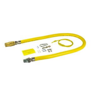 Connect2Gas 1/2" Commercial Yellow Gas Catering Hose 50C2G100 1/2" Gas Hose